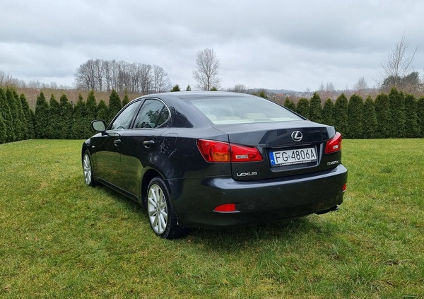 Lexus IS cena 27900 przebieg: 211508, rok produkcji 2007 z Bytów małe 781